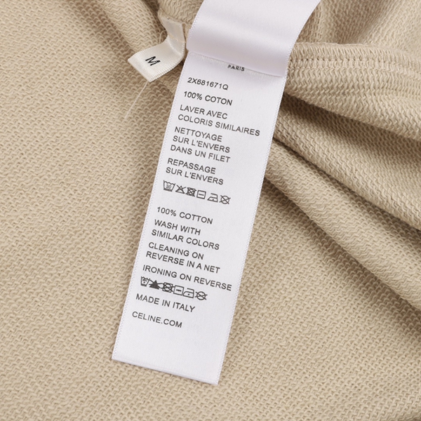 ブランドパーカー角部分ディテール